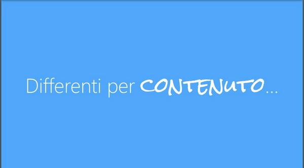 Oltre al metodo, siamo differenti anche per CONTENUTO #opendalmine http://t.co/pOAQBr9CGk